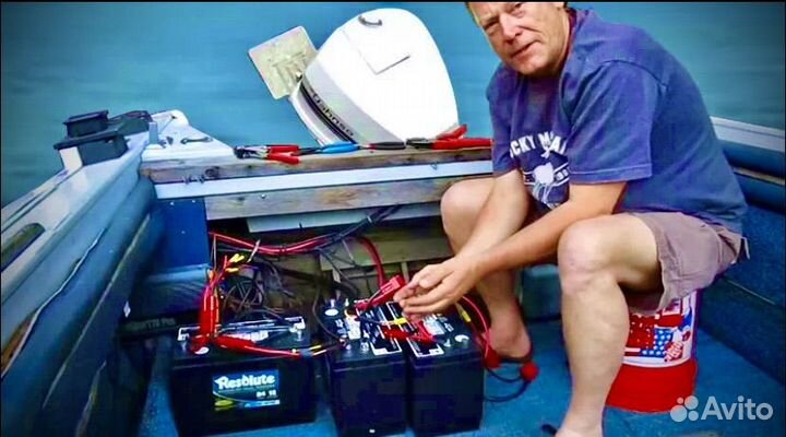 Аккумулятор на яхту тяговый/GEL/AGM/Li-ion/carbon