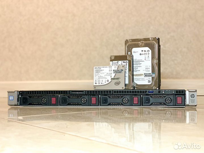 Сервер HP DL360 Gen9 4LFF 2x E5-2637v3 16GB