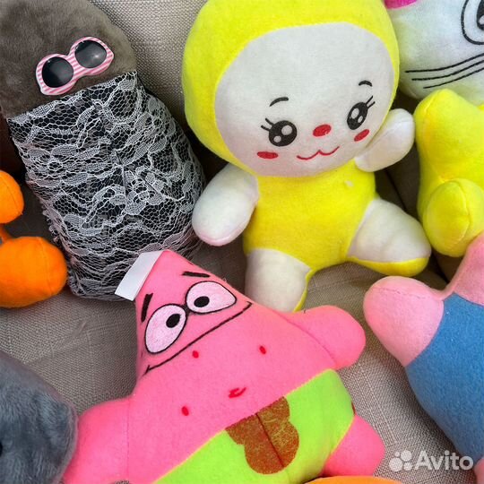 Микс набор мягких игрушек для аппаратов - Эконом