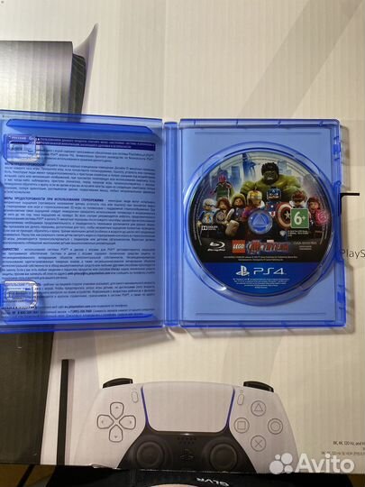 Диск Lego Marvel Мстители PS4