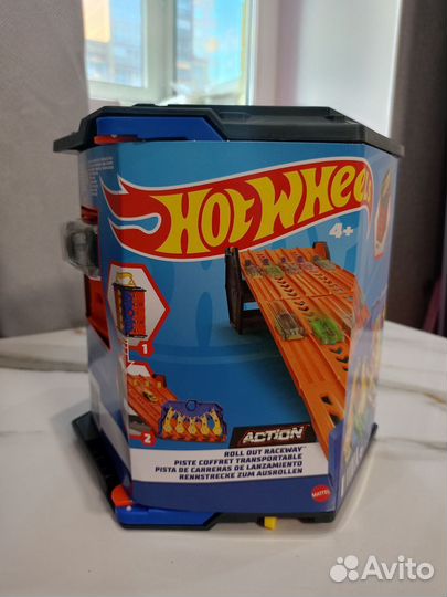 Трек Hot Wheels Roll Out Raceway Track Set GYX11