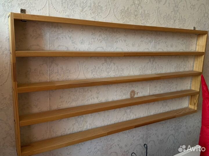 Полочка настенная деревянная