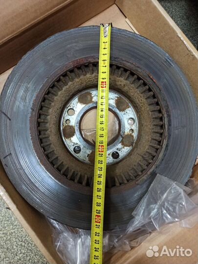 Диски тормозные Киа Соренто 320мм б/у