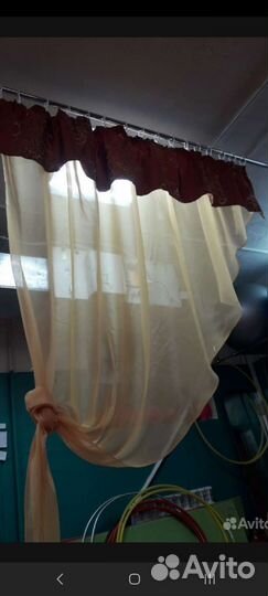 Тюль на кухню.нов.сшито д/продажи