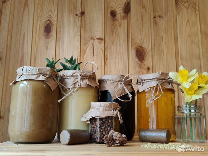 Мёд Алтайский, пыльца, прополис, перга Мтщ