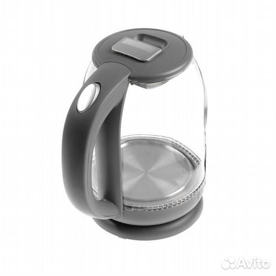 Чайник электр SA-2709G promo (1.8) стекл темно-сер