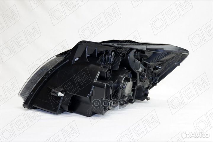 Фара правая Kia Rio 2 JB 2009-2011, черная OEM0