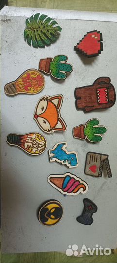 Значки на одежду, рюкзаки