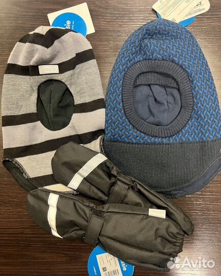 Шапка шлем и краги lassie