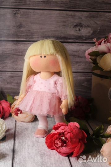 Кукла текстильная