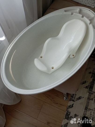 Детская ванночка с горкой