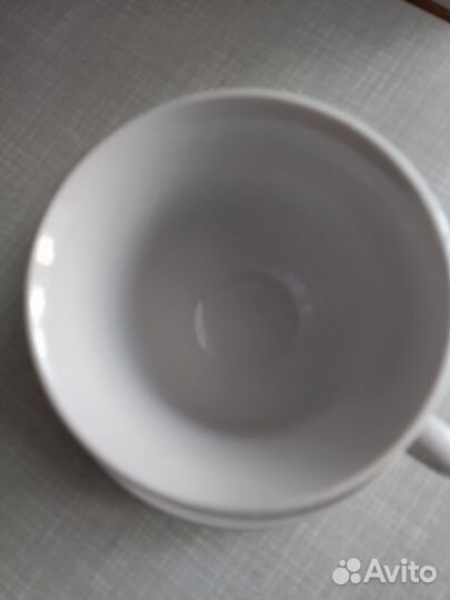 Чайная пара новая фарфор