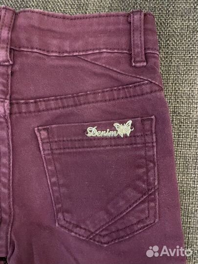 Джинсы для девочки 98