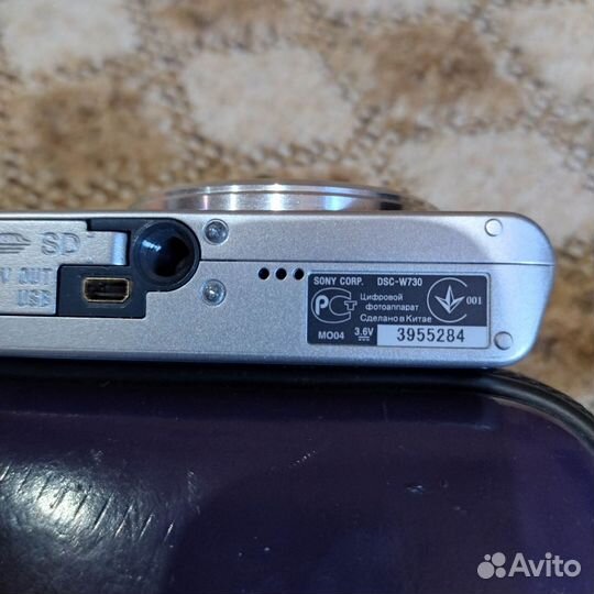 Компактный фотоаппарат sony cyber shot