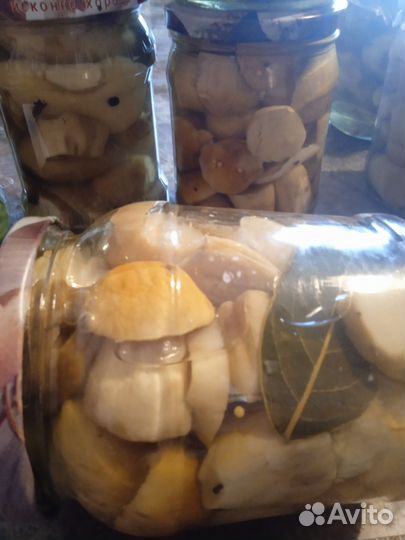 Белые грибы маринованные