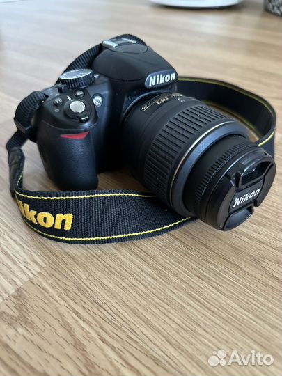 Зеркальный фотоаппарат nikon d3100