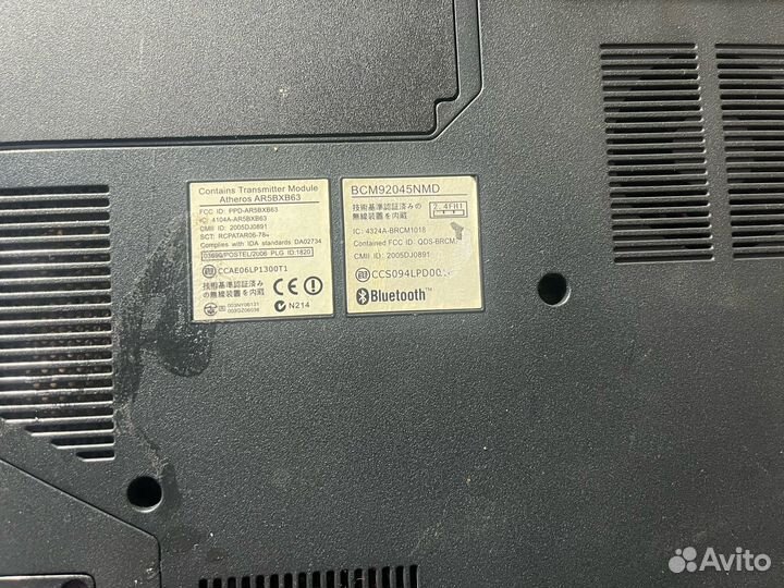 Ноутбук acer 7520