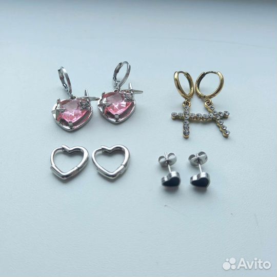 Серьги, новые