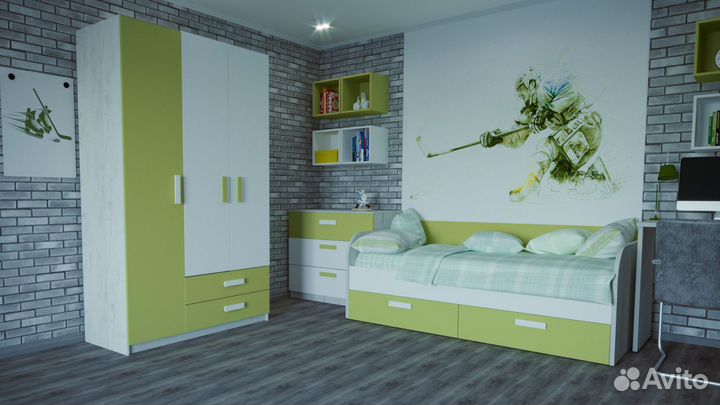 Шкаф для одежды Сканди Ш1