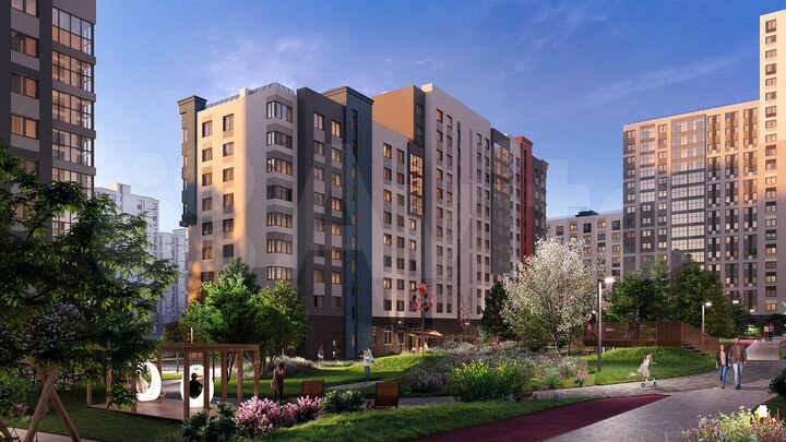 3-к. квартира, 55,7 м², 5/22 эт.