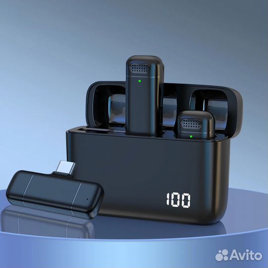 Петличный беспроводной микрофон для iPhone