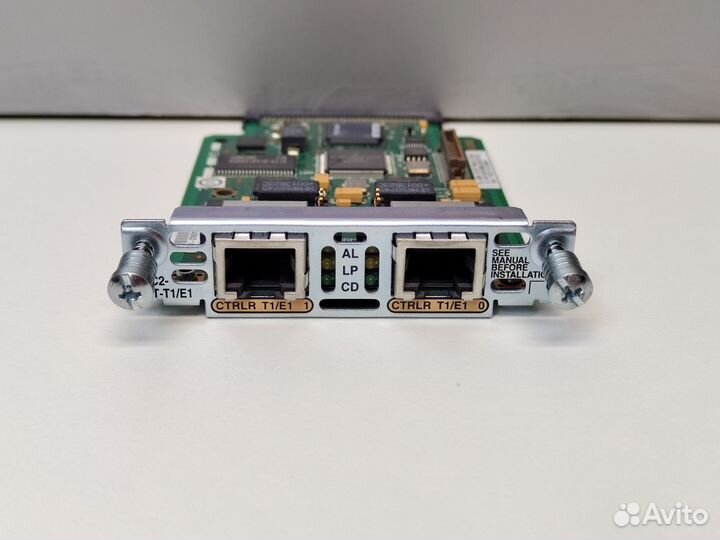 Модуль расширения Cisco vwic2-2MFT-T1E1