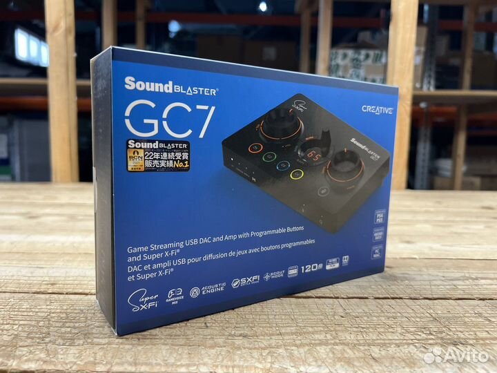 Новые звуковые карты Creative Sound Blaster GC7