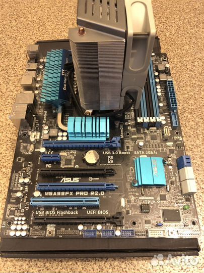 Материнская плата с процессором AMD FX 8350