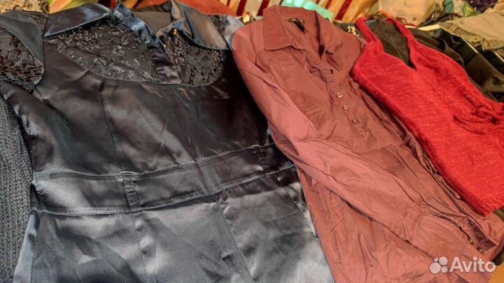 Большой пакет женской одежды 42 44 размеры