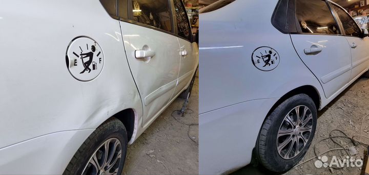 Обучение удаления вмятин без покраски. 1Pdr