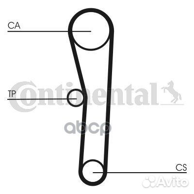 Ремень грм contitech ct562 Continental