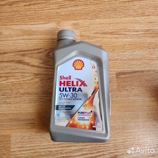 Масло моторное shell helix ultra ect c3 5w30, 1л
