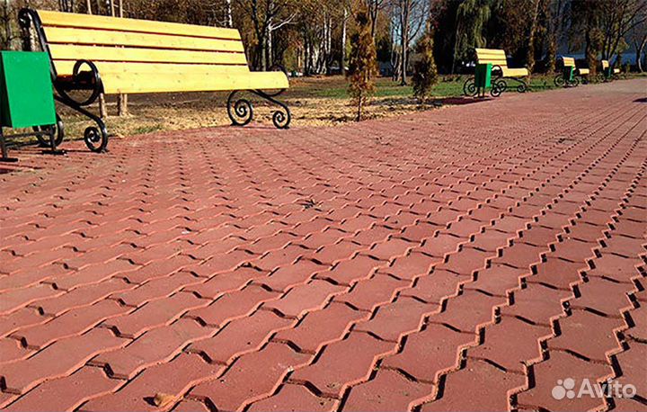 Тротуарная плитка брусчатка жби-форт 