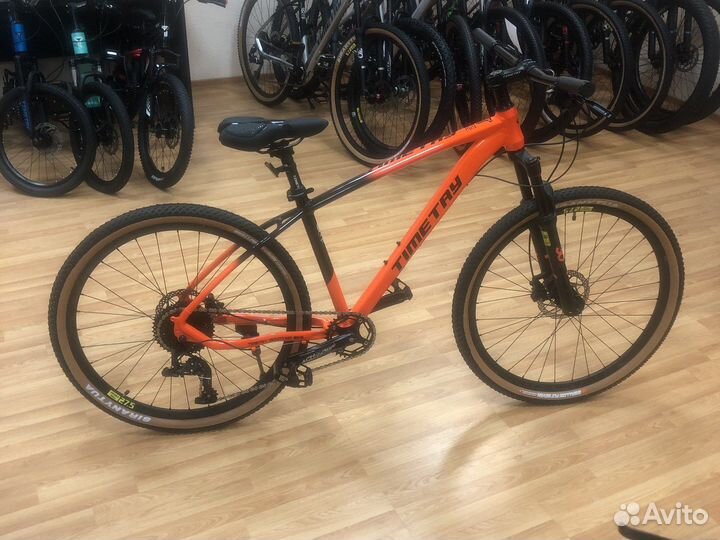 Велосипед Time try 060 оранж черный 27.5