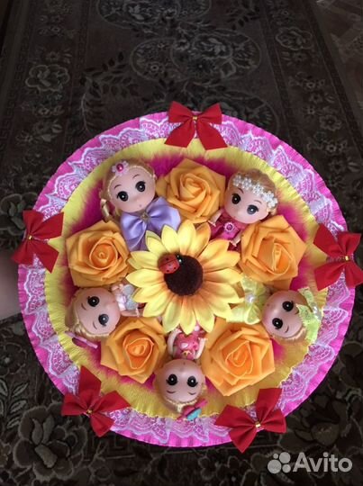 Букет из игрушек
