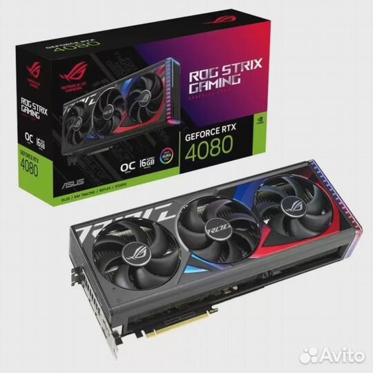 Видеокарта asus (ROG-strix-RTX4080-O16G-gaming) Ge