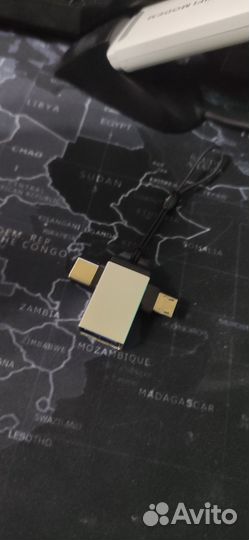 Адаптер 2 в 1 для Android, Otg Type C Micro USB