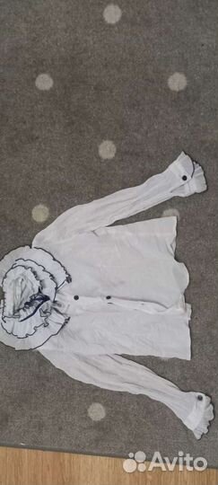 Блузки школьные 122 128 пакетом