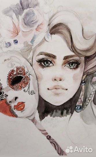 Портрет по фото, картины на заказ