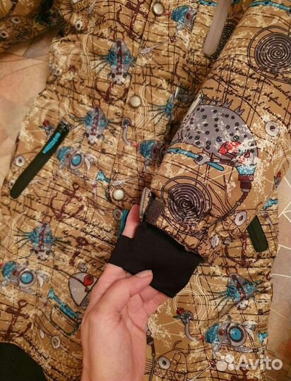 Комбинезон зимний на 4 года 98-104