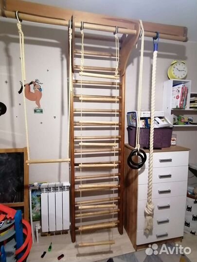 Шведская стенка деревянная