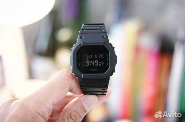 Мужские часы G-Shock DW-5600BB black