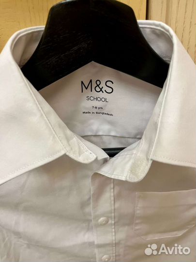 Рубашка новая 128 Marks & Spenser
