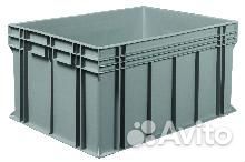 Контейнер невкладываемый 800х600х415, сплошной