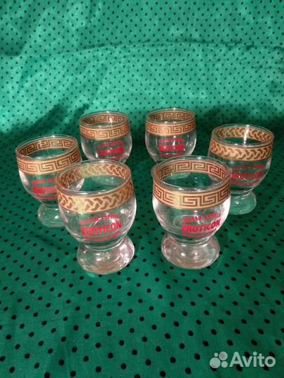 Рюмка СССР и 90ые стекло хрусталь