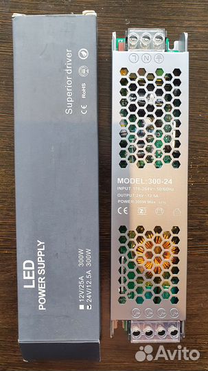 Блоки питания 12-24в (120 - 400 Вт)
