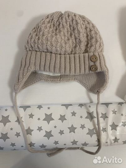 Шапка зимняя для девочки 42-44