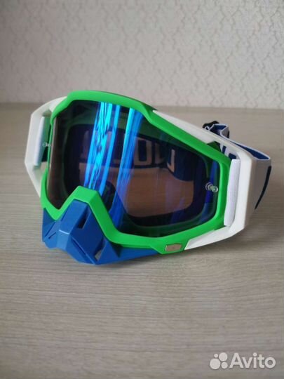 Защитная мотомаска новая