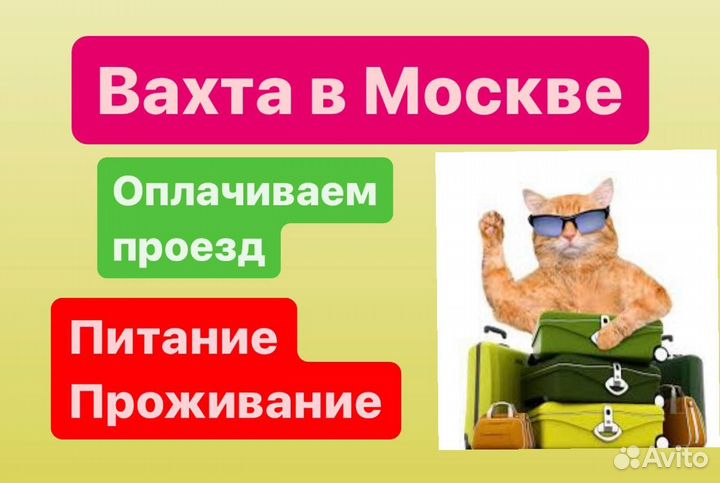 Сортировщики.Короткая вахта в Москве