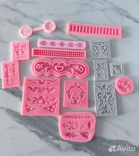 Формочки силиконовые б/у